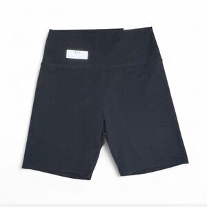 Aerie black hi rise biker short